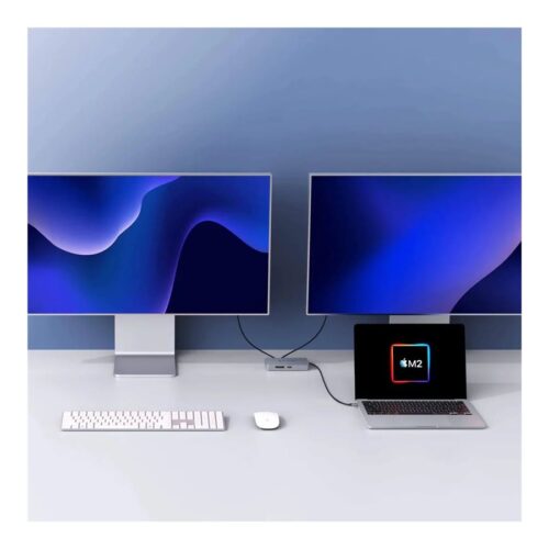 TARGUS Hyper HyperDrive Dual HDMI 10-in1 Travel Dock for M1macBook silicon Motion