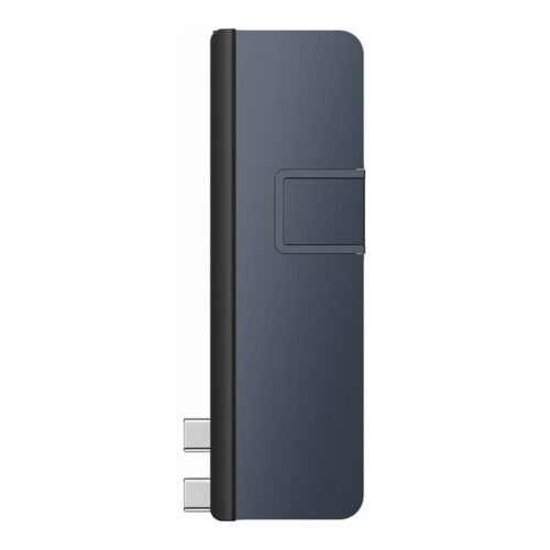 TARGUS HyperDrive Dual USB-C TB compatible 7-in-2 Hub w univ. USB-C ext adaptor – MN Blue – for all Apple MB