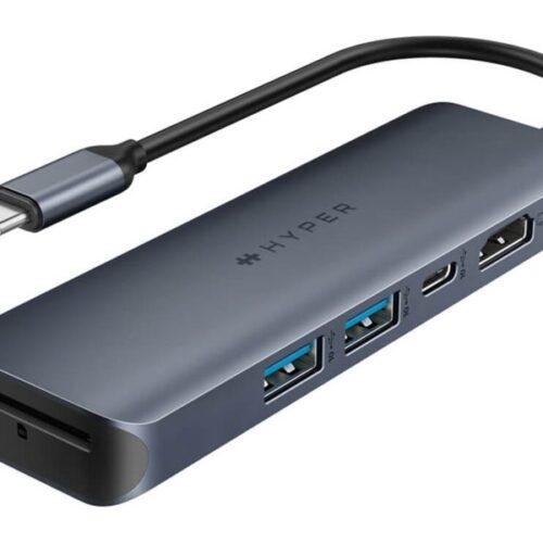 TARGUS HyperDrive EcoSmart Gen.2 Universal USB-C 6-in-1 Hub w 100 W PD Power Pass-thru