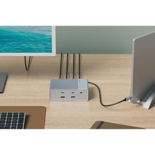 TARGUS HyperDrive Universal GEN2 15-in-1 USB-C Triple Video Docking Station – For MST enabled devices