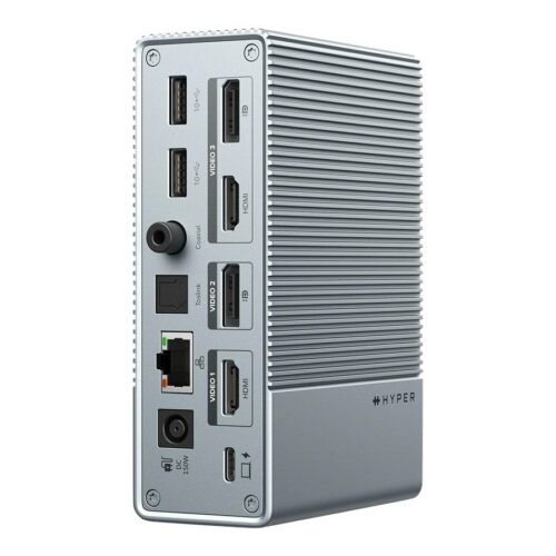 TARGUS HyperDrive Universal GEN2 15-in-1 USB-C Triple Video Docking Station – For MST enabled devices