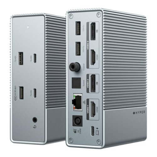 TARGUS HyperDrive Universal GEN2 15-in-1 USB-C Triple Video Docking Station – For MST enabled devices