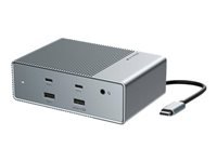 TARGUS HyperDrive Universal GEN2 15-in-1 USB-C Triple Video Docking Station – For MST enabled devices