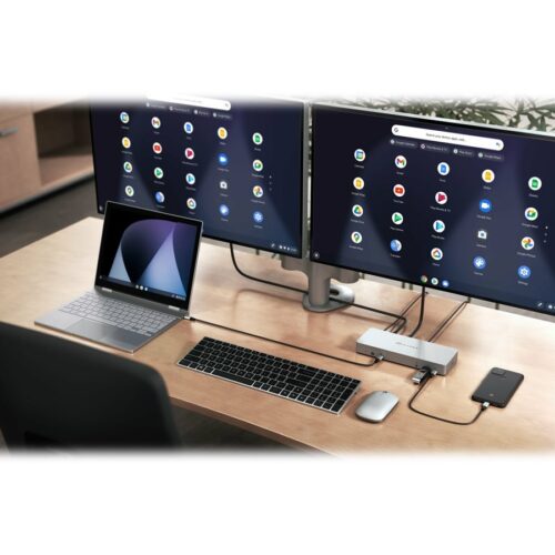 TARGUS HyperDrive WWCB 14-in-1 Triple Video Docking Station – For MST enabled devices