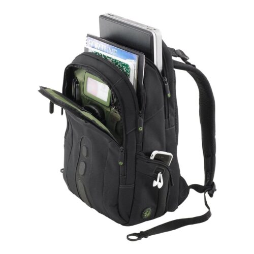 TARGUS Sac a Dos Jusqu a 15.6p ecologique noir Nylon Recycle P.E.T. 900D garantie a vie