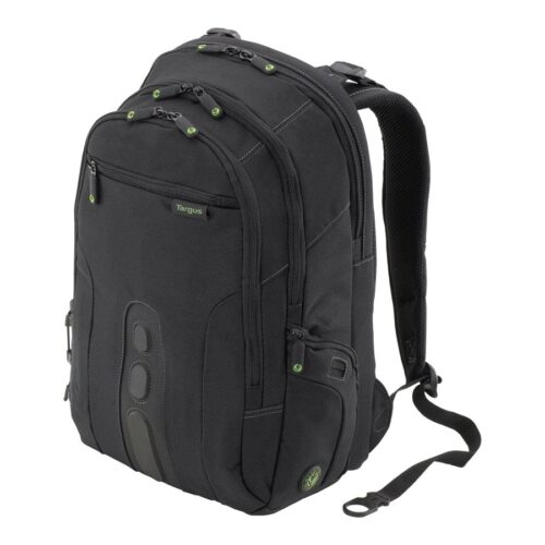 TARGUS Sac a Dos Jusqu a 15.6p ecologique noir Nylon Recycle P.E.T. 900D garantie a vie