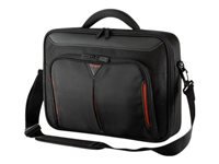 TARGUS sacoche Classic 15-15.6p Clamshell noire et rouge