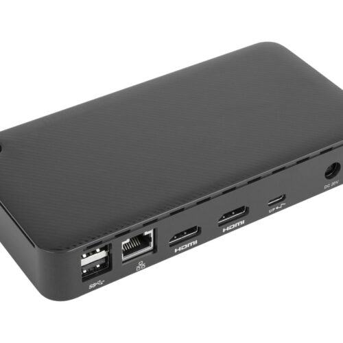 TARGUS USB-C Dual 4K Dock with 65w PowerDelivery USB-C 2xHDMI 3xUSB RJ45 1GbE