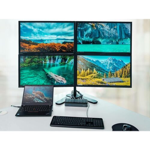 TARGUS USB-C Universal Quad 4K QV4K Docking Station with 100W Power Delivery
