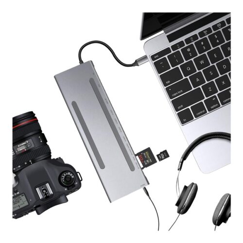 TNB 11in1 USB-C Type C Dock With This USB-C Hub Easily Connect All USB-A Compatible Devices To A Device An HDMI Cable