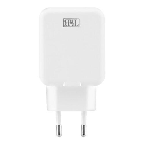 TNB 4.8A Mains 2 USB Charger White