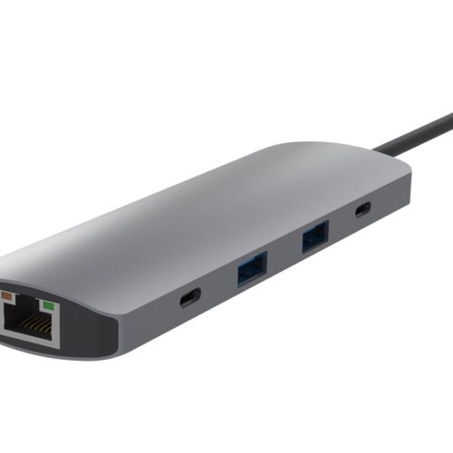 TNB 9in1 USB-C Type C Hub With This USB-C Hub Easily Connect All USB-A Compatible Peripherals To A Device As Well As An HDMI Cable