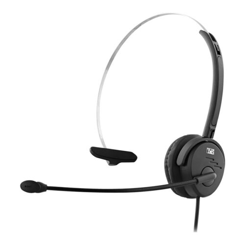 TNB Activ 100M Professional Mono Headset Jack Usb Rj9 Jack Wired Headset With Usb And Rj9 Adaptors Mono Earpad