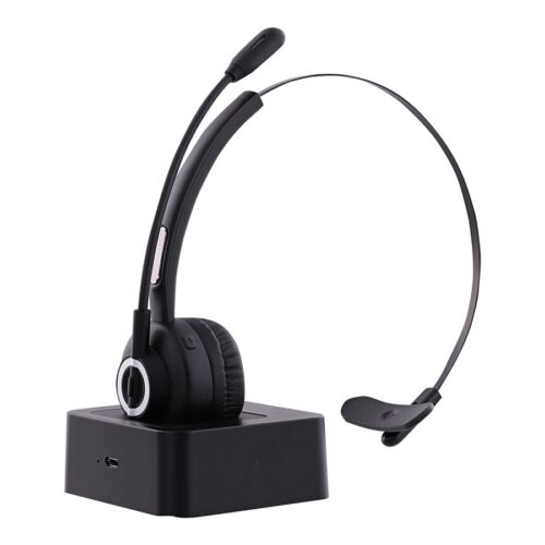 TNB Activ 300M Professional Mono Bluetooth Headset With Magnetic Charging Base Wireless Bluetooth 5.0 Connection