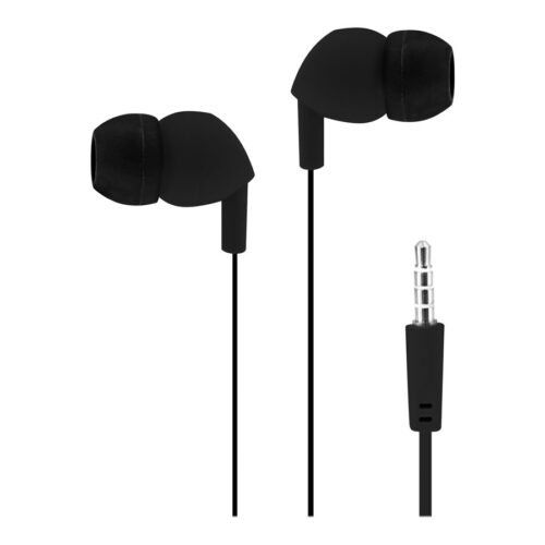 TNB BE COLOR – Earphones + micro – Into-ear flat cable – Black/White