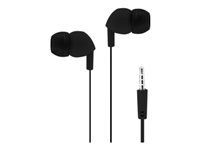 TNB BE COLOR – Earphones + micro – Into-ear flat cable – Black/White
