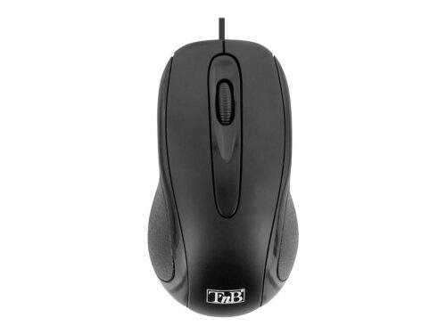 TNB BRIDGE - Wired mouse + keyboard AZERTY- black (FR) - Boutique Swebetech