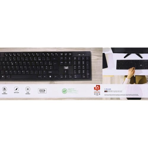 TNB CLASSY Wireless Keyboard Elegant Practical And Compact 105 Comfortable And Silent Keys Very Resistant And Easy To Use