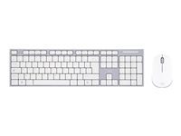 TNB CLASSY Wireless Keyboard/Mouse Combo Azerty High-End Finishes Compact Keyboard With Flat Comfortable And Silent Keys