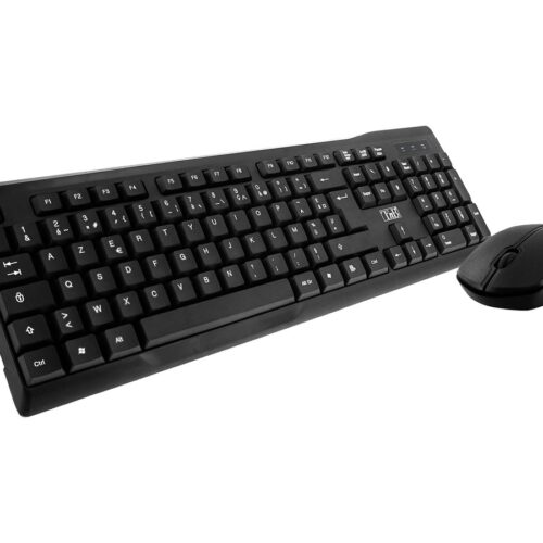 TNB COMBO Bridge Wireless Keyboard + Mouse Combo Azerty Robust And Compact Products Wireless Keyboard With 105 Comfort Keys