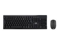 TNB COMBO Bridge Wireless Keyboard + Mouse Combo Azerty Robust And Compact Products Wireless Keyboard With 105 Comfort Keys
