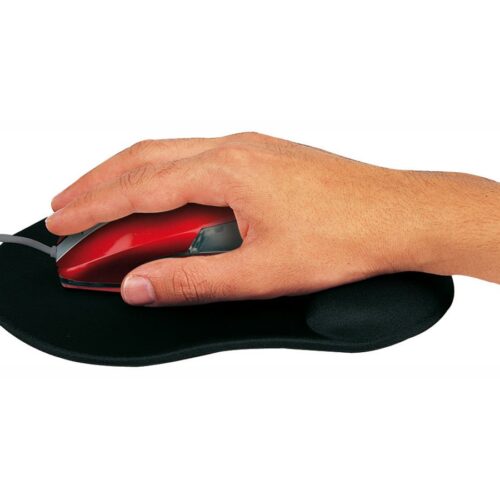 TNB ERGO-DESIGN Gel System Mouse Pad With Wrist Rest Conforms To The Shape Of The Wrist And The Palm Of The Hand