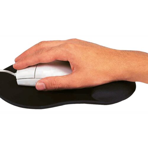 TNB ERGO-DESIGN Gel System Mouse Pad With Wrist Rest Conforms To The Shape Of The Wrist And The Palm Of The Hand