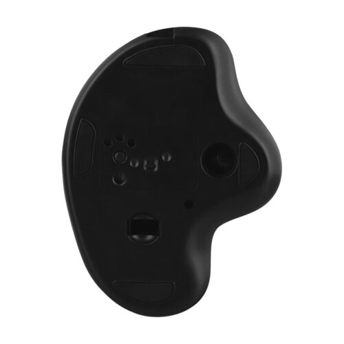 TNB ERGO DUAL CONNECT rechargeable ergonomic trackball mouse black