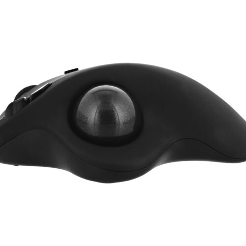 TNB ERGO DUAL CONNECT rechargeable ergonomic trackball mouse black