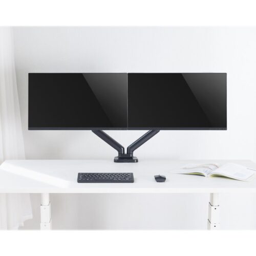 TNB ERGO Line Double Articulated Monitor Arm Ideal For Positioning 2 Screens Side By Side
