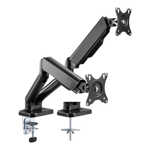 TNB ERGO Line Double Articulated Monitor Arm Ideal For Positioning 2 Screens Side By Side