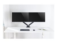 TNB ERGO Line Double Articulated Monitor Arm Ideal For Positioning 2 Screens Side By Side