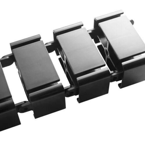 TNB ERGO Line Hinged Cable Guide With Metal Base Optimal Management Of Office Cables Cable Guide With Detachable Spine