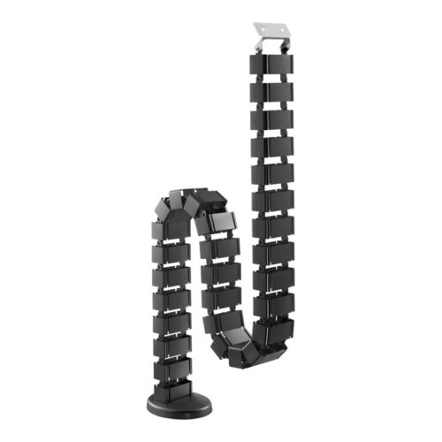 TNB ERGO Line Hinged Cable Guide With Metal Base Optimal Management Of Office Cables Cable Guide With Detachable Spine