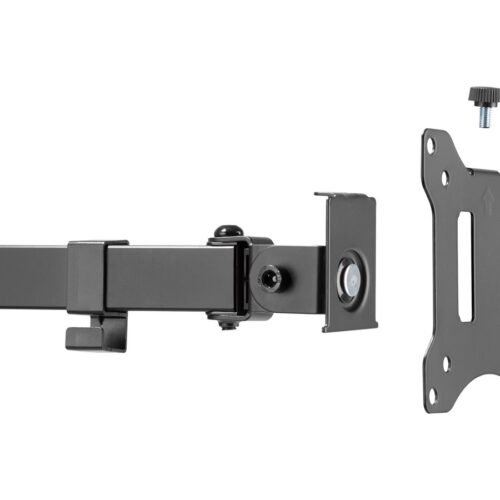 TNB ERGO Line Single Height Adjustable Monitor Stand Screen Pole With Simple Articulation And Height Adjustment