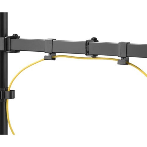 TNB ERGO Line Single Height Adjustable Monitor Stand Screen Pole With Simple Articulation And Height Adjustment