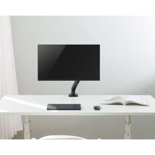 TNB ERGO Line Single Monitor Articulated Arm And Gas Spring Adjustment Material Steel For Screen Size