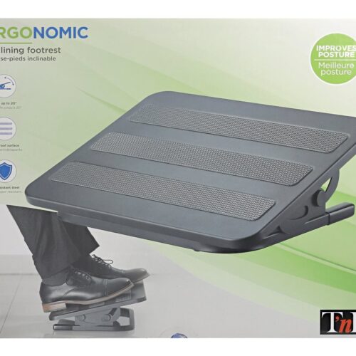 TNB ERGO Line Tilting Footrest In Metal Find The Right Posture For Your Seat Tilting Footrest Made Of Steel