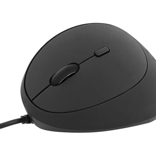 TNB ERGONOMIC Vertical Wired Left-handed Mouse Design designed for optimal use – 5 buttons