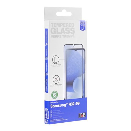 TNB Full Tempered Glass Protection For Samsung Galaxy A32 5G Transparent