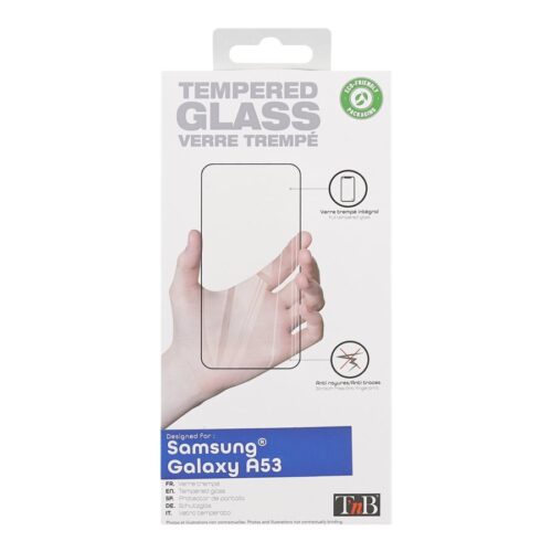 TNB Full tempered glass protection for Samsung Galaxy A53 – Transparent