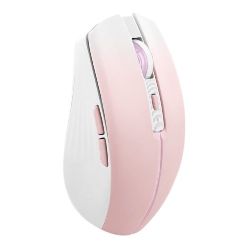 TNB GRADIENT – Dual connect rechargeable colorful wireless mouse – pink