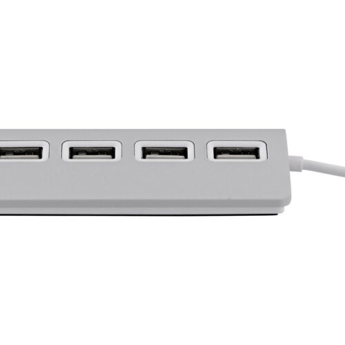 TNB Hub 4 Ports USB 2.0 Selfpowered Compatible Pc/Mac Aluminium Finish
