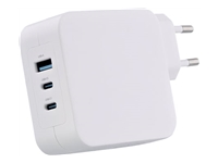 TNB iClick – GAN 100W USB-C and USB-A Charger white