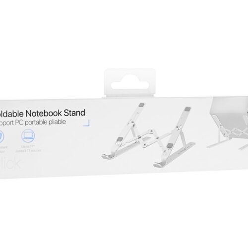 TNB iClick Support Notebook Aluminium Light And Resistant Stand Foldable Easy To Transport Transport Cover Adjustable