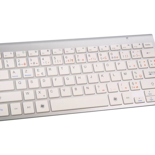 TNB K-BLUE Bluetooth 3.0 Keyboard Compact And Slim Bluetooth Keyboard 78 Keys Designed To Connect To Computers And Tablets