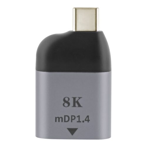 TNB Mini iClick Type C To Mini Displayport 8K Adapter For Resolutions Up To 8K/60Hz Compatible With Lower Resolutions
