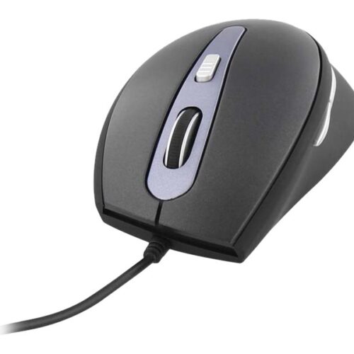 TNB Office Wired Mouse Black Ultra Comfortable Curved Shape Allowing To Perfectly Fit The Shape Of The Hand Pleasant Grip
