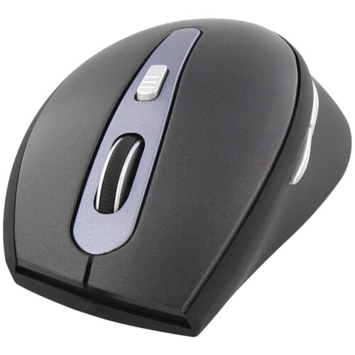 TNB Office Wireless Mouse Black Ultra Comfortable Curved Shape Allowing To Perfectly Fit The Shape Of The Hand Pleasant Grip