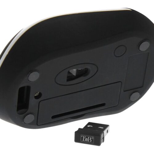 TNB RUBBY Wireless Mouse 1600 Dpi Silent Compact Size Soft Touch Ergonomic Shape Power Mode Saving Auto Link Wireless